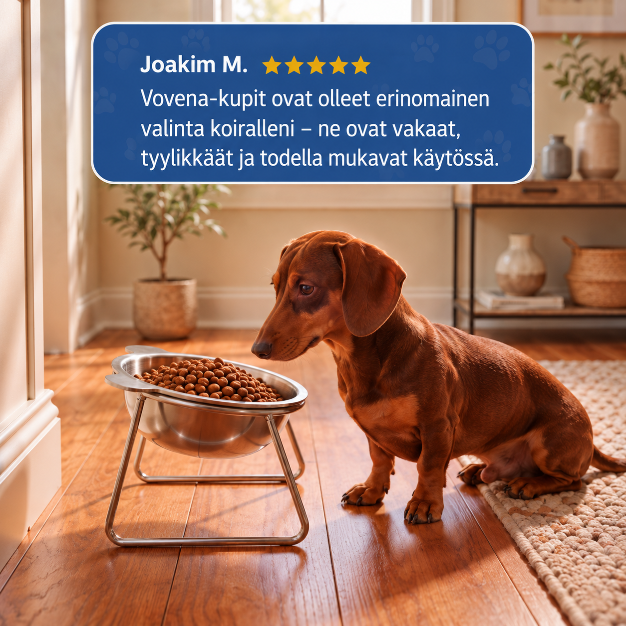 Vovena™ Ergonominen 15° Ruokakulho