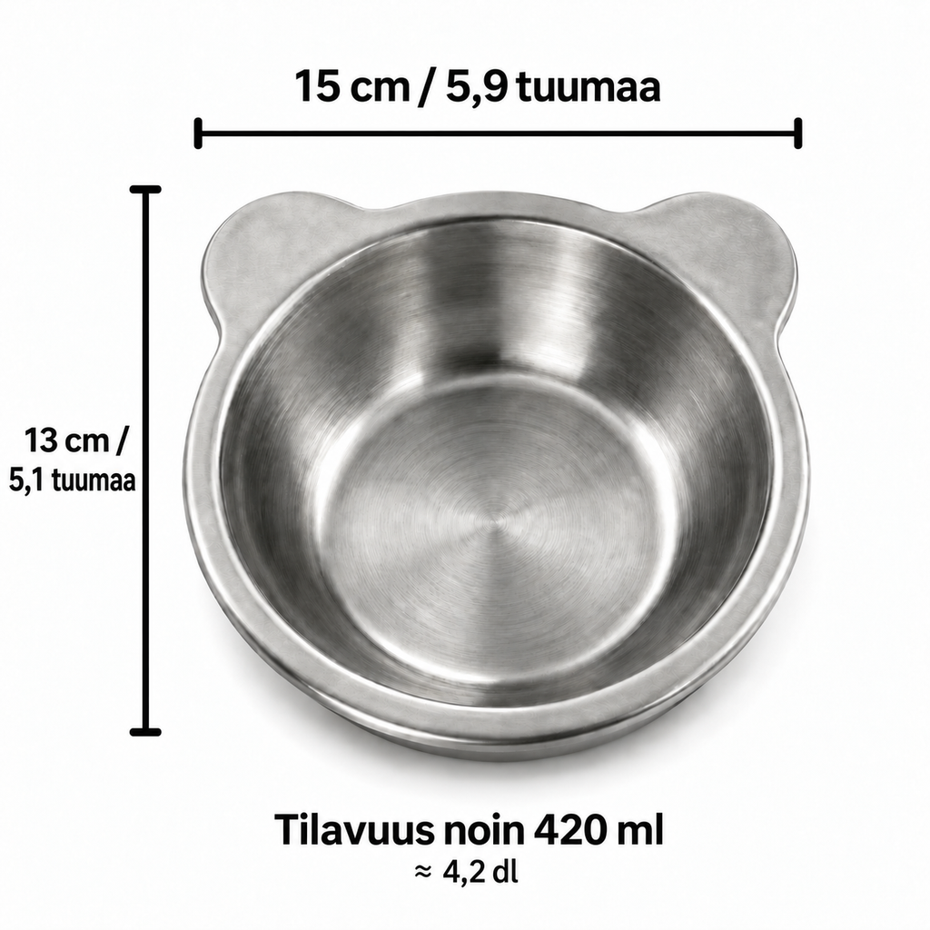 Vovena™ Ergonominen 15° Ruokakulho